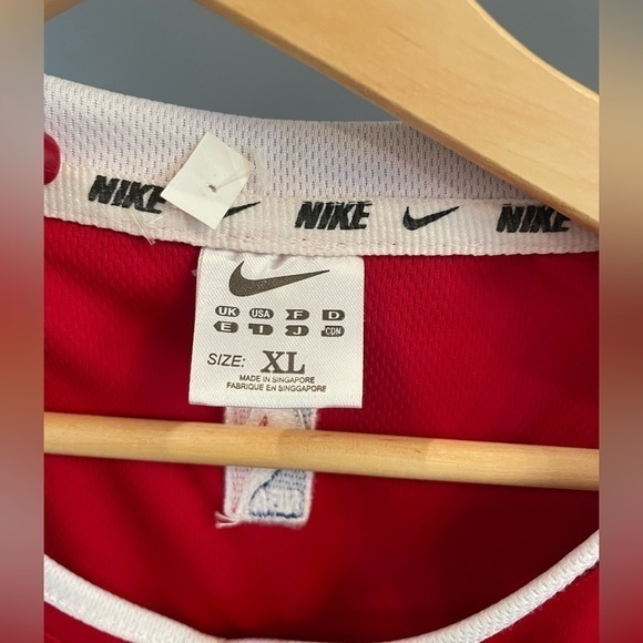 Nike Houston Rockets Harden #13 Red Jersey size X-LARGE‎ - Picture 6 of 6